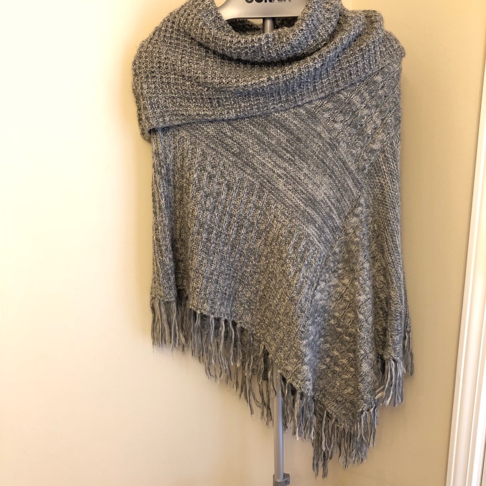 Cozy Sweater Poncho
